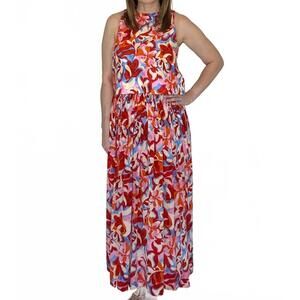 NEW LAROQUE brady midi skirt in caribbean bloom